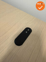 Vepa Presto Duo bureau - 140x80 - inclusief kabeldoorvoer en ingebouwd stekkerblok