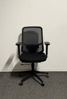 BUREAUSTOEL-MIK-ZWRT-STOFFERING