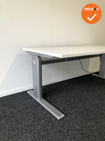 Aluforce Pro 270GT compleet tweedehands elektrisch zit-sta bureau - nieuw blad naar keuze - zilvergrijs onderstel
