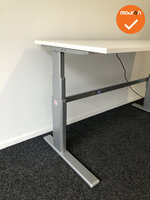 Aluforce Pro 270GT compleet tweedehands elektrisch zit-sta bureau - nieuw blad naar keuze - zilvergrijs onderstel