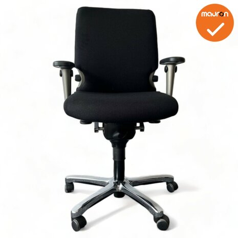 Haworth Comforto 77 - Chroom - Nieuwe stoffering 