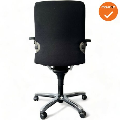 Haworth Comforto 77 - Chroom - Nieuwe stoffering 