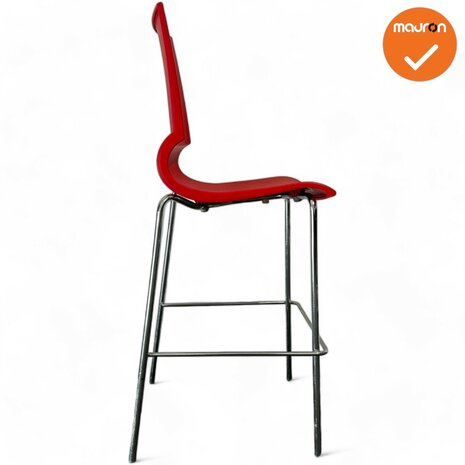 Max Design Barkruk - Ricciolina - Rood