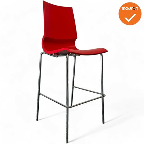 Max Design Barkruk - Ricciolina - Rood