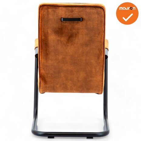 Albany - Vergader/Eetkamerstoel - Adore Cognac