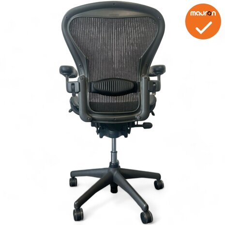 Herman Miller - Aeron - Graphite - Maat B 