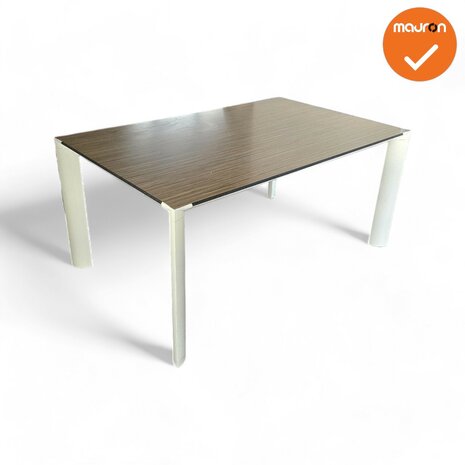 Ahrend Vergadertafel - 160x100 - 4-Poots - Bladkleur naar keuze