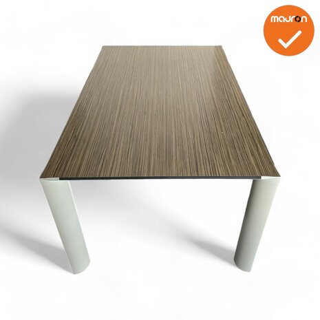 Ahrend Vergadertafel - 160x100 - 4-Poots - Bladkleur naar keuze