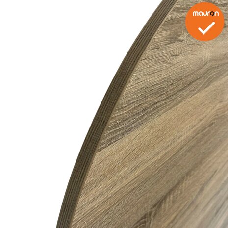 Nieuw vergaderblad - Oak medium - 120cm - Rond
