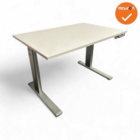 Bureau - Aluforce Pro 150M - Zit-Sta - Zilvergrijs - Slinger