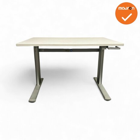 Bureau - Aluforce Pro 150M - Zit-Sta - Zilvergrijs - Slinger