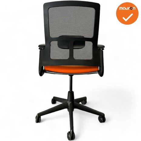 Ahrend 2020 bureaustoel - Medium rug - Oranje stoffering 