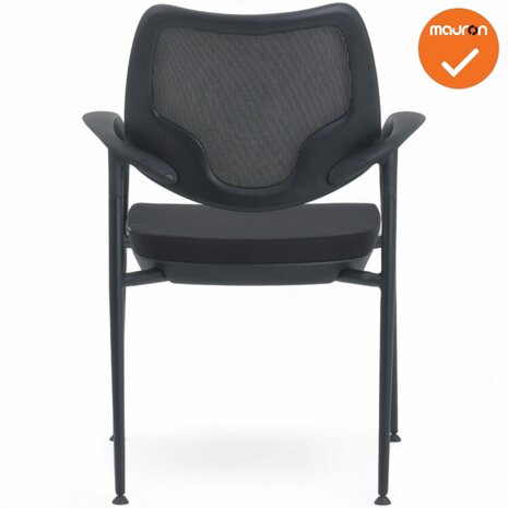 Curve - Design/Vergaderstoel - Netweave Zwart