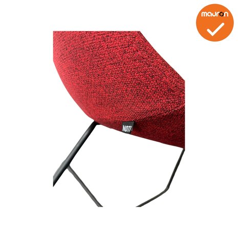 Mishell Chair - Noti vergaderstoel Rood