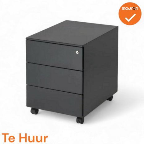 Huren: Ladeblok - 14N - 3 Lades - 62x42x58cm - Wit