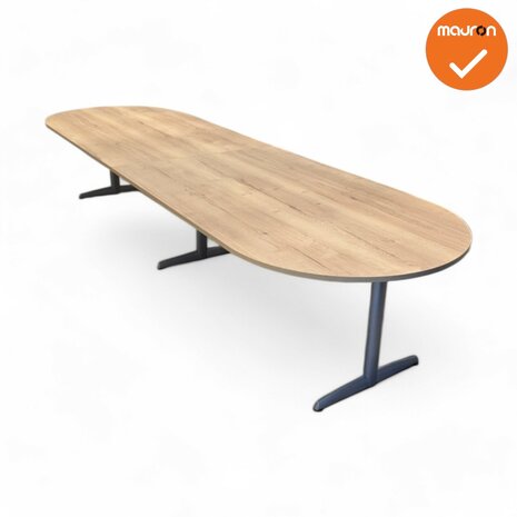 Vergadertafel - Ahrend 400x120 - Ovaal