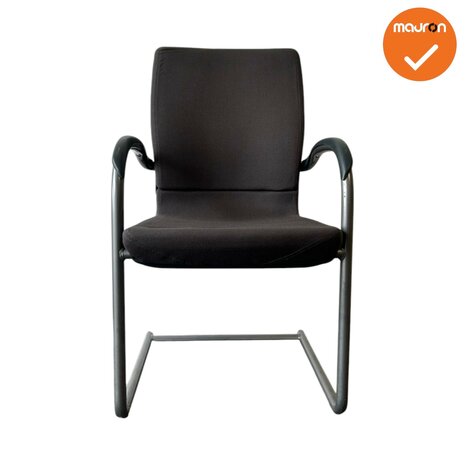 Ahrend Vergaderstoel - 230 - Antraciet- Antraciet stoffering