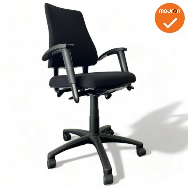 BMA Axia Office Bureaustoel - 8Z 2D armpads - Nieuwe zwarte stoffering