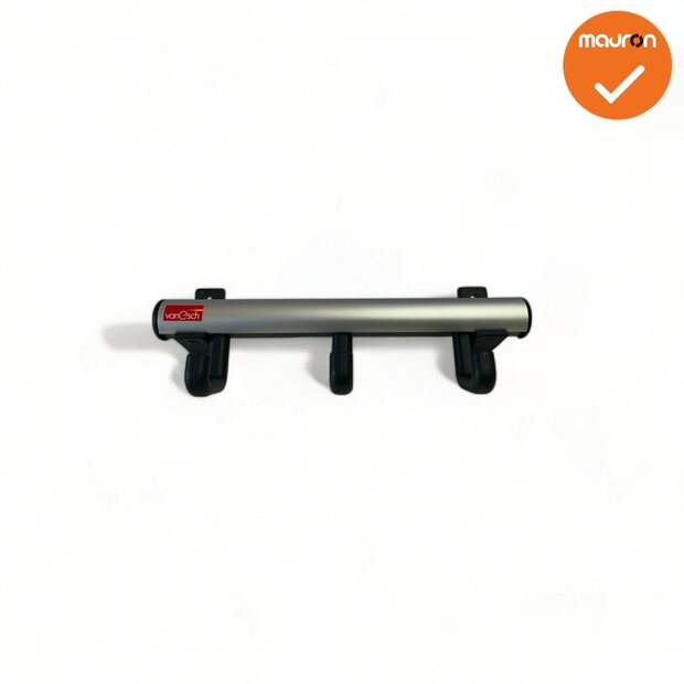 Wandkapstok - Van Esch - 3 Haaks - Rond