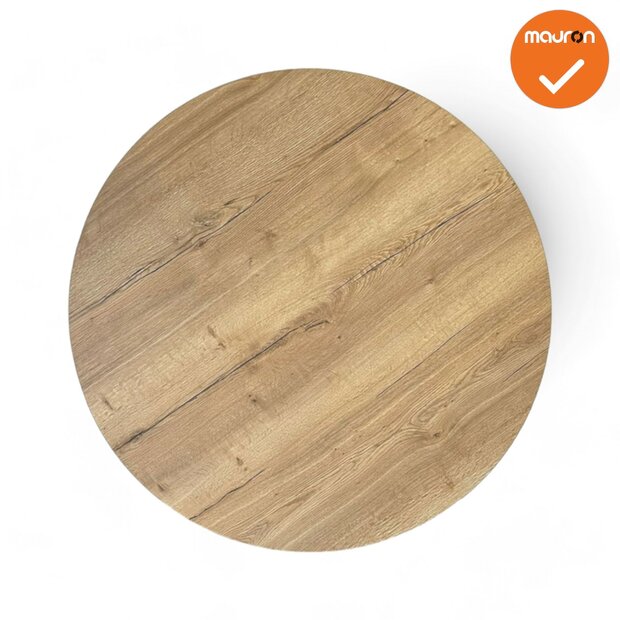 Nieuw vergaderblad - Halifax naturel - 120cm - Rond