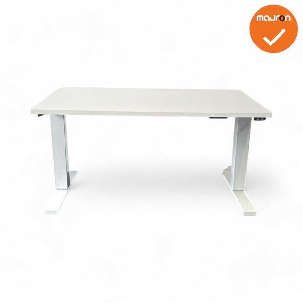 Refurbished - Ultrajust zit-sta bureau - Wit - 120X80