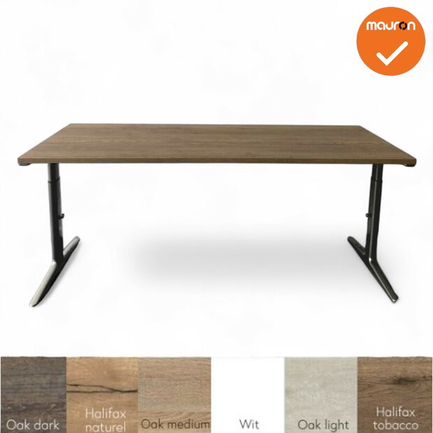 Ahrend Mehes bureau - Handmatig - Antraciet