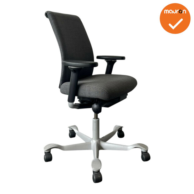 HAG - H05 - bestaand antraciet gem&ecirc;leerde stoffering - Zilvergrijs voetkruis