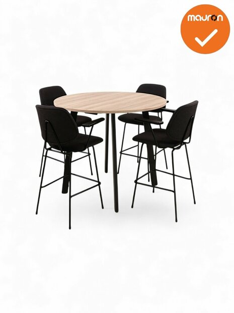 Hoge tafel Maya - NIEUW - 120cm - Scandinavisch eiken