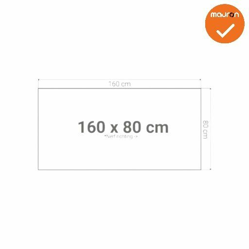 Los bureaublad 160x80 cm in diverse kleuren