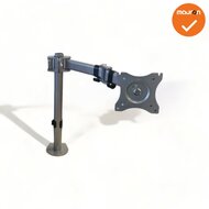 Monitorarm - Enkel - Zilvergrijs