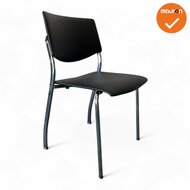 Ahrend Vergaderstoel - 460 - chrome onderstel - Kunstlederen bekleding naar keuze
