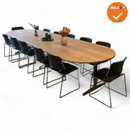 Vergadertafel - Ahrend 320x100 - Ovaal