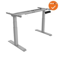 Los onderstel - Deluxe - Zit-Sta - Elektrisch - Zilvergrijs