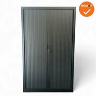 Mauforce Roldeurkast - V-Serie - 198x100x45cm - Zwart