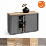  Mauforce Roldeurkast - V-Serie - 72.5x120x43cm - Kleur naar keuze