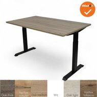 Mauforce Bureau - Handmatig verstelbaar - Zwart - Zelf samenstellen