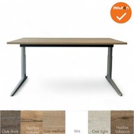 Ahrend Essa bureau - Slinger - Zilvergrijs