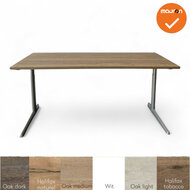 bureau - Ahrend 500 - Handmatig - Zilvergrijs