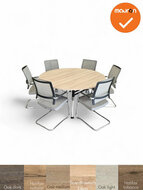 Ronde vergadertafel - Mauforce  - &Oslash;200 cm - NIEUW