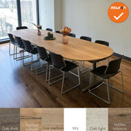 Vergadertafel - Ahrend 400x120 - Ovaal