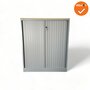 Ahrend Roldeurkast - 120x100x45cm - Zilvergrijs