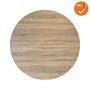 Nieuw vergaderblad - Oak medium - 120cm - Rond