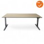 Bureau - Ahrend Balance - 160x80 - Elektrisch - Zilvergrijs