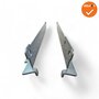 Set leggers (2 stuks) voor legbord Ahrend roldeurkast