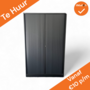 Huren: Ahrend Roldeurkast - 195x120x45 - Zwart - Zwarte deuren