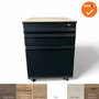Ahrend ladeblok - 3 lades - H57xB42xD56 Antraciet - kunststof front