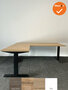 Steelforce Pro 670 SLS hoekbureau  - Elektrisch - zit-sta - NIEUW - bladkleur naar keuze - onderstelkleur naar keuze - 180x160c